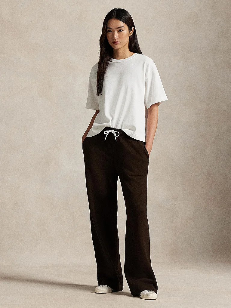 Vêtements Polo Ralph Lauren Knit Open Bottom Sweatpant Pants pour Accessoires - vue 5